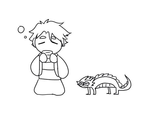 yes, dragon garfield.